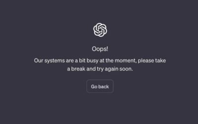 ChatGPT: «Our systems are a bit busy at the moment», solución a este error