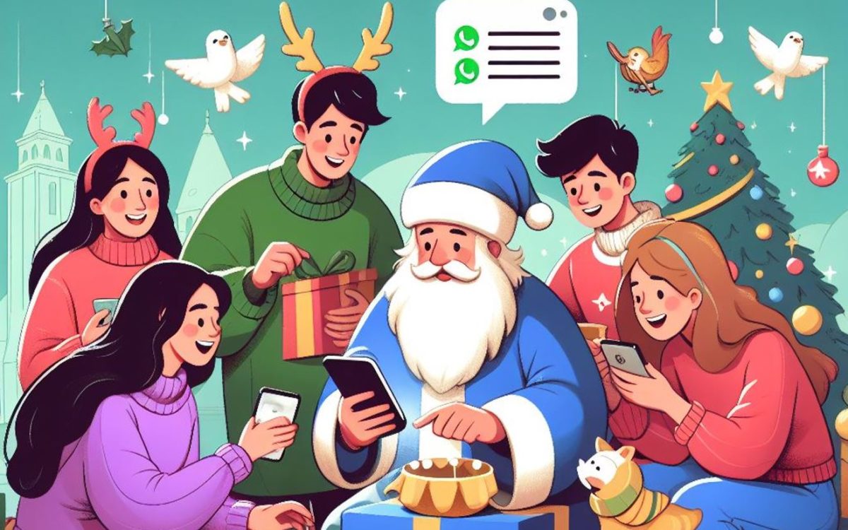 Trucos para hacer el amigo invisible 2024 por WhatsApp