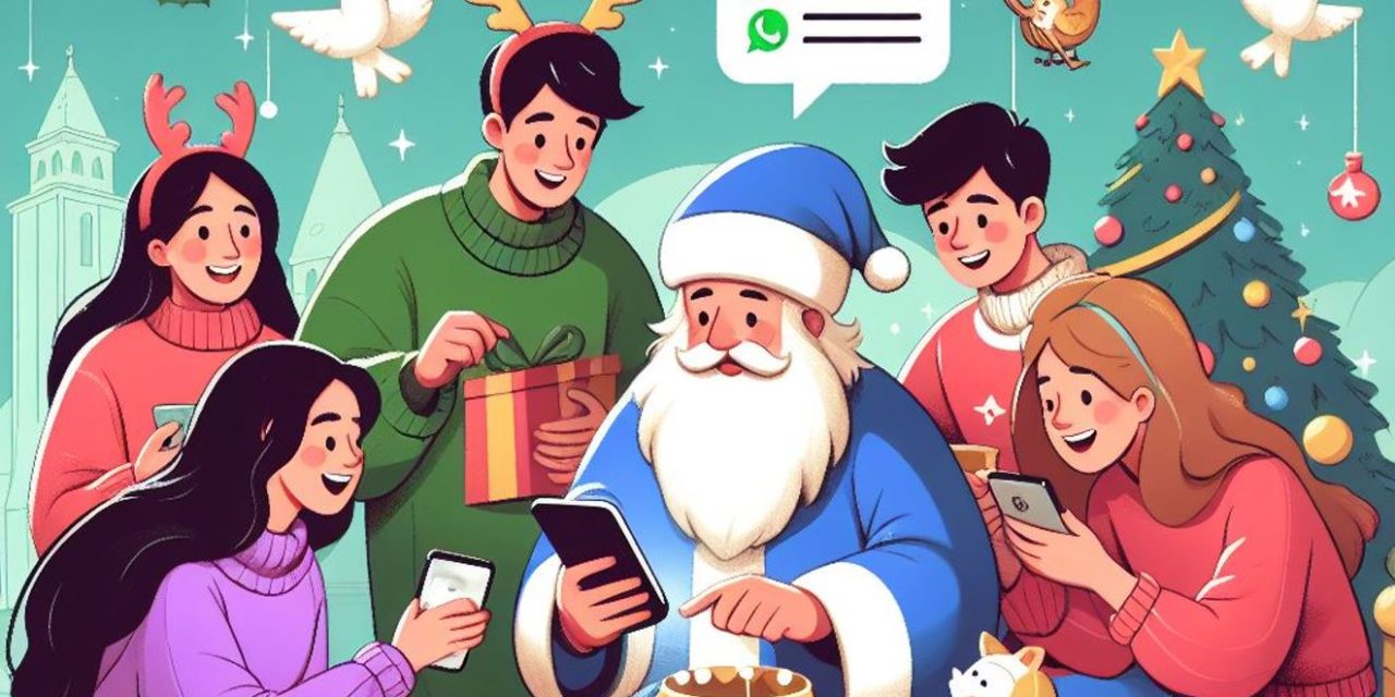 Trucos para hacer el amigo invisible 2024 por WhatsApp