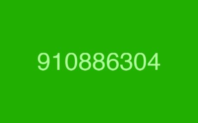 910886304: cuidado con sus llamadas hoy, alerta de estafa