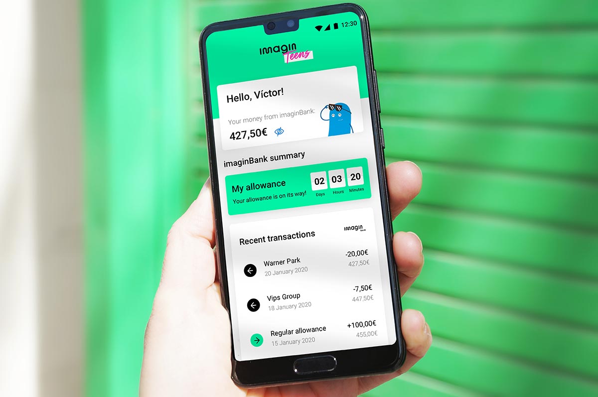 app de imaginbank transferencias