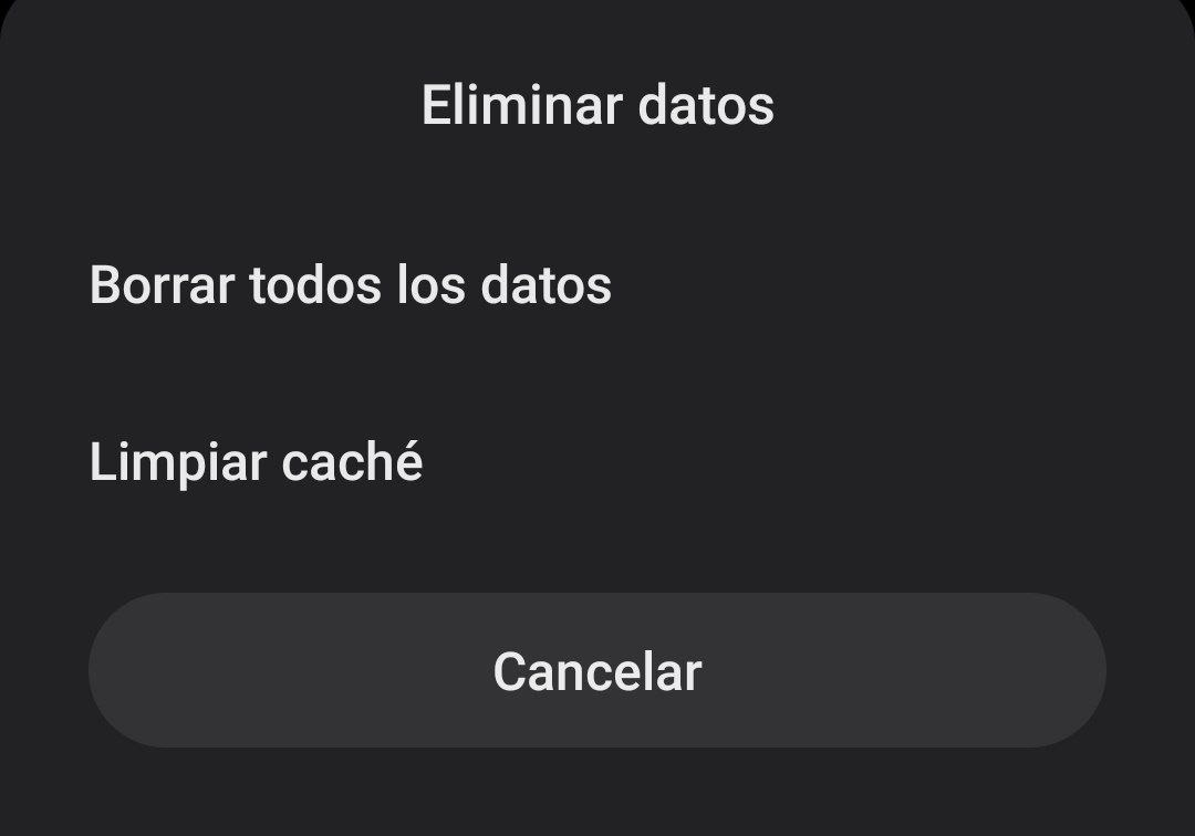 borrar la cache de app android
