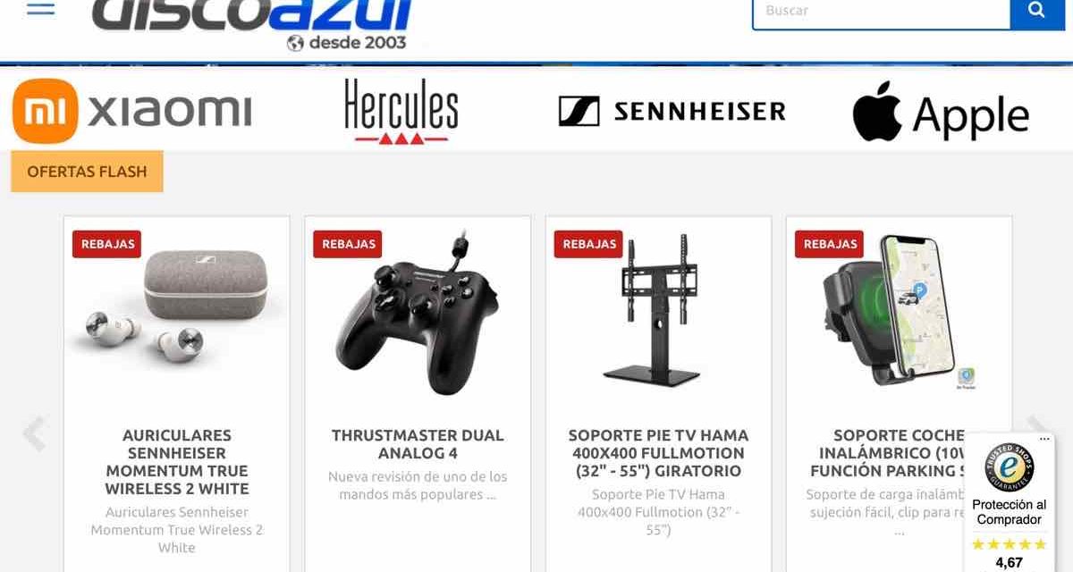 ¿Discoazul es fiable? Análisis y opiniones de esta tienda de tecnología