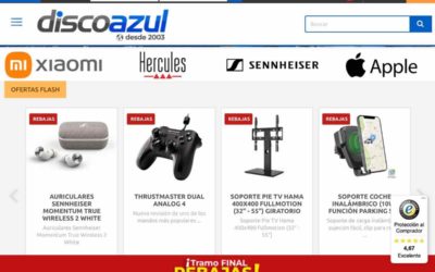¿Discoazul es fiable? Análisis y opiniones de esta tienda de tecnología