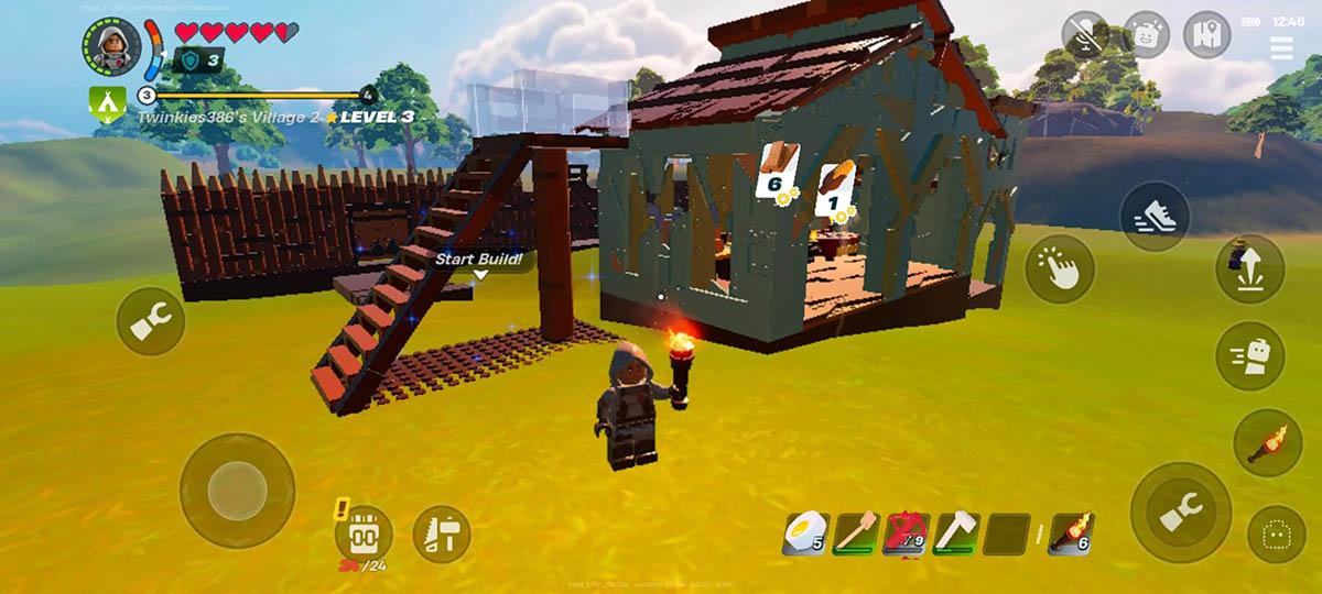 jugar Lego Fortnite en el móvil
