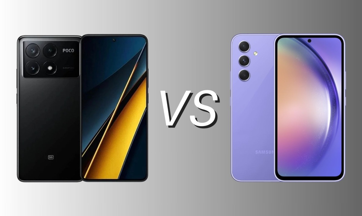 Poco X6 Pro vs Galaxy A54, diferencias, comparativa, cuál es mejor