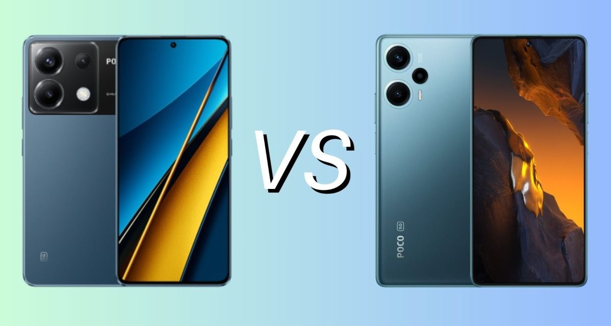 POCO X6 vs POCO F5, diferencias, comparativa, cuál es mejor