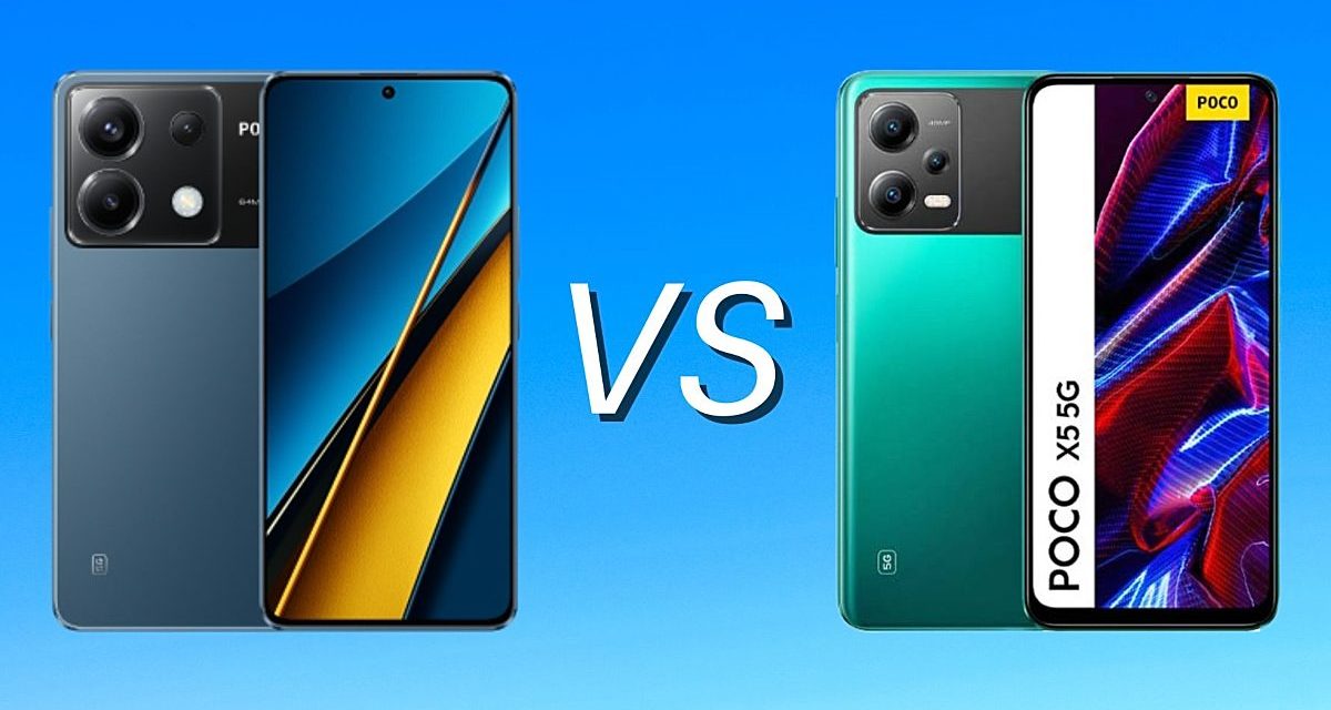 Poco X6 vs X5, diferencias, comparativa y cuál es mejor