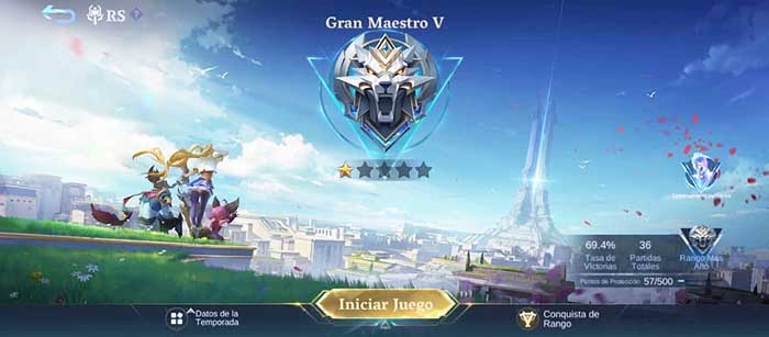 rango mobile legends