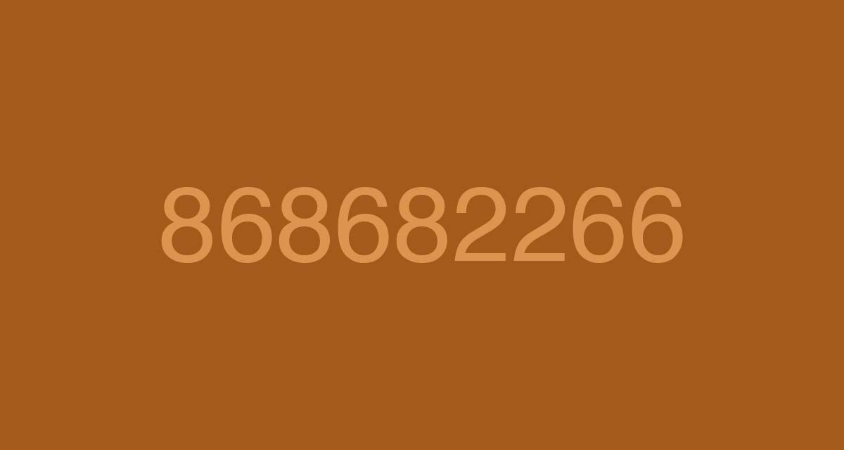 868682266, por qué miles de usuarios están denunciando este número