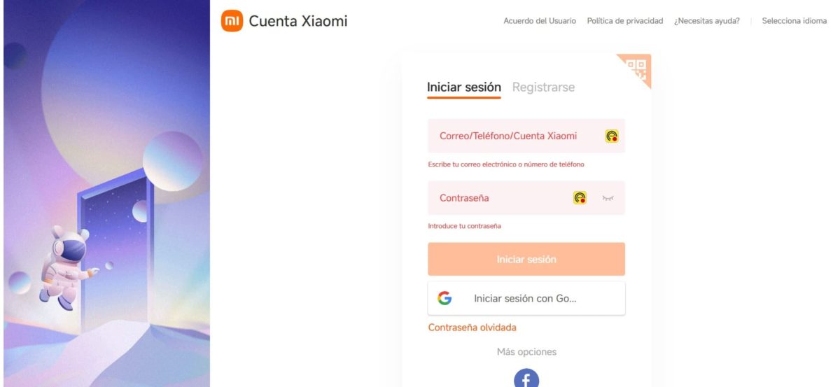 Como recuperar la contraseña de la cuenta mi