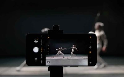 La cámara del próximo HONOR Magic6 Pro será capaz de capturar el movimiento de un florete de esgrima