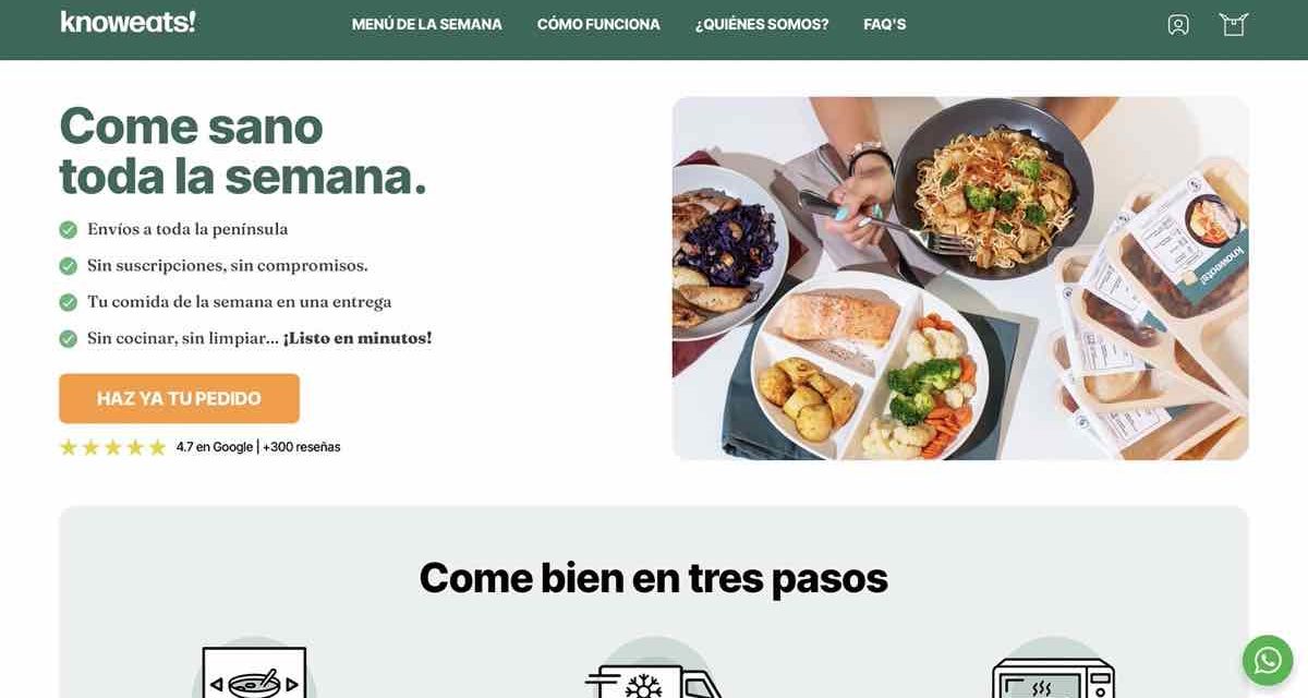¿Knoweats es fiable? Análisis y opiniones reales de esta app de comida a domicilio