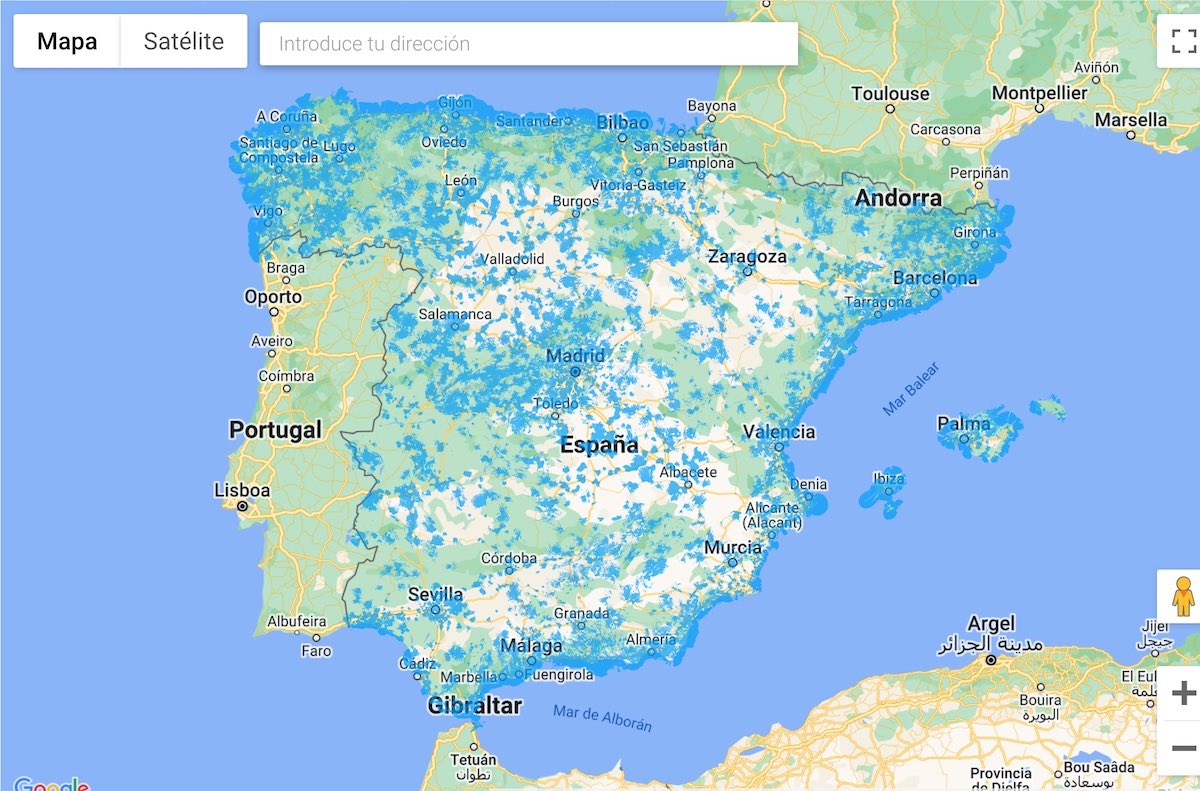 mapa cobertura 5G movistar