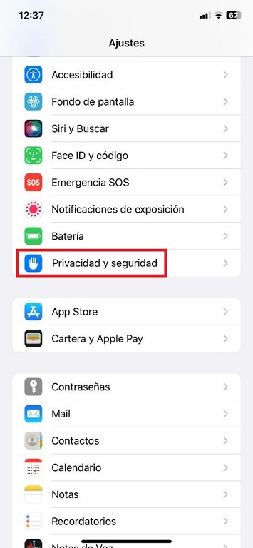 Paso 1 y 2 activar la localizacion para ver tu coche aparcado en iPhone