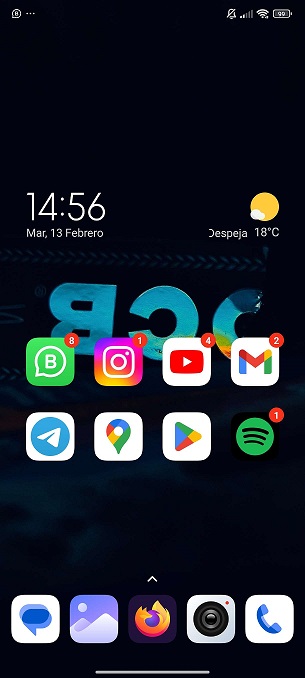 resultado de como quitar el nombre de las aplicaciones en xiaomi