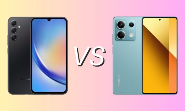 Samsung A34 vs Redmi Note 13 5G, diferencias, comparativa, cuál es mejor