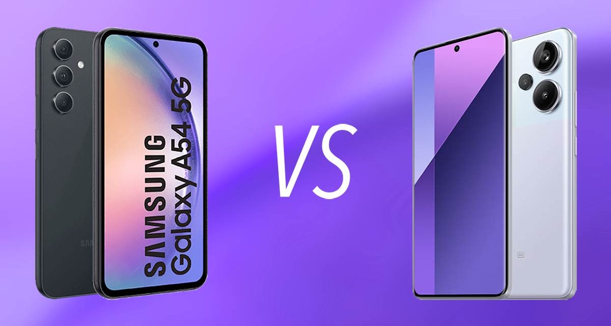Samsung A54 vs Redmi Note 13 Pro Plus, diferencias, comparativa, cuál es mejor