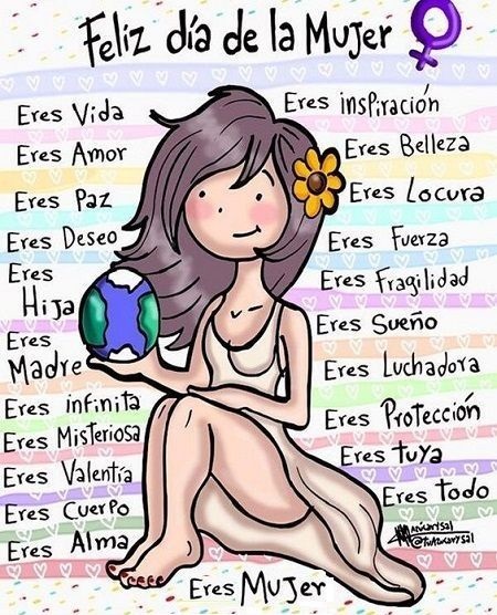 12 imagenes con saludos por el dia de la mujer 2024 para whatsapp