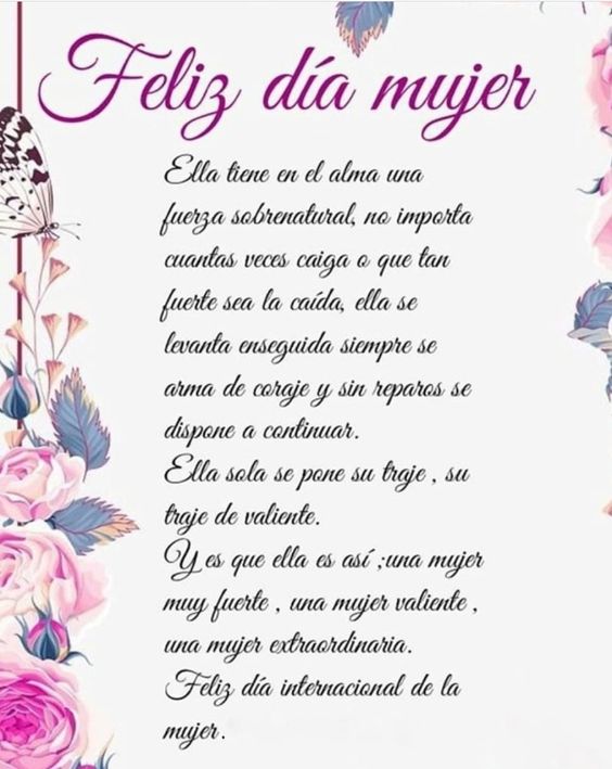 18 imagenes con saludos por el dia de la mujer 2024 para whatsapp