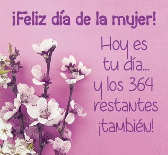 2 imagenes con saludos por el dia de la mujer 2024 para whatsapp