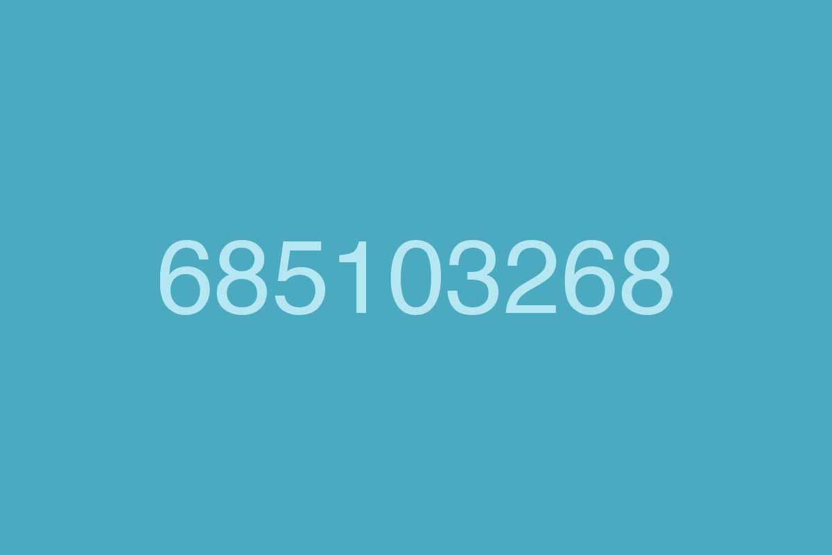 685103268 cuidado llamadas