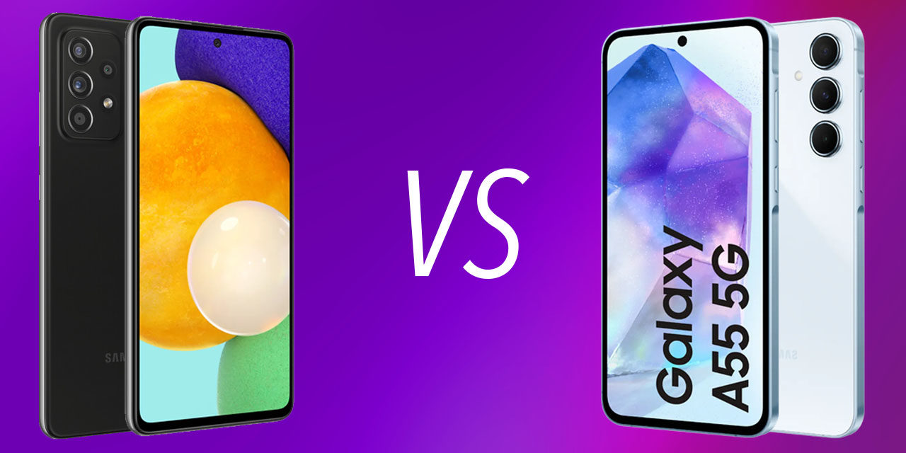 Samsung Galaxy A52 vs A55, diferencias, comparativa y cuál es mejor