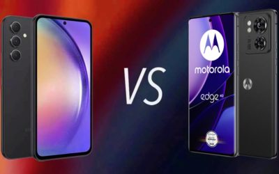 Galaxy A54 vs Motorola Edge 40, diferencias, comparativa, cuál es mejor