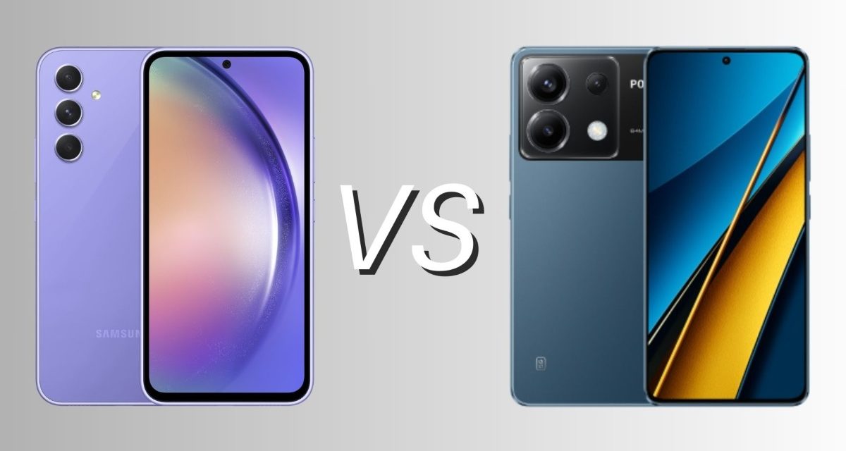 Galaxy A54 vs POCO X6, diferencias, comparativa, cuál es mejor