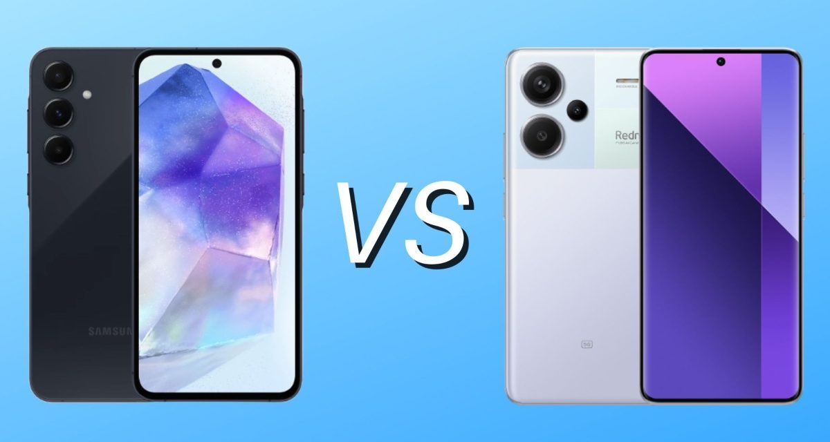 Galaxy A55 vs Redmi Note 13 Pro Plus, diferencias, comparativa, cuál es mejor