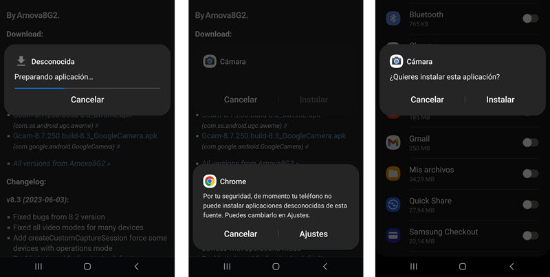 GCam para Galaxy S24 y S24 Plus: cómo descargar APK de Google Camera 1