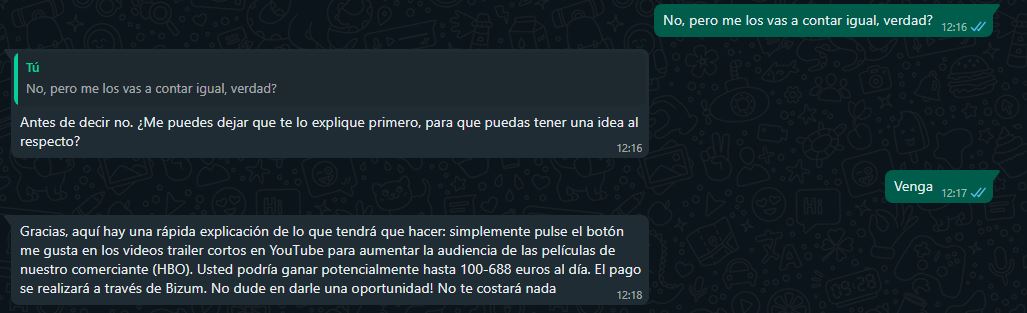 He recibido un mensaje de WhatsApp con prefijo +234, ¿es un timo? 2