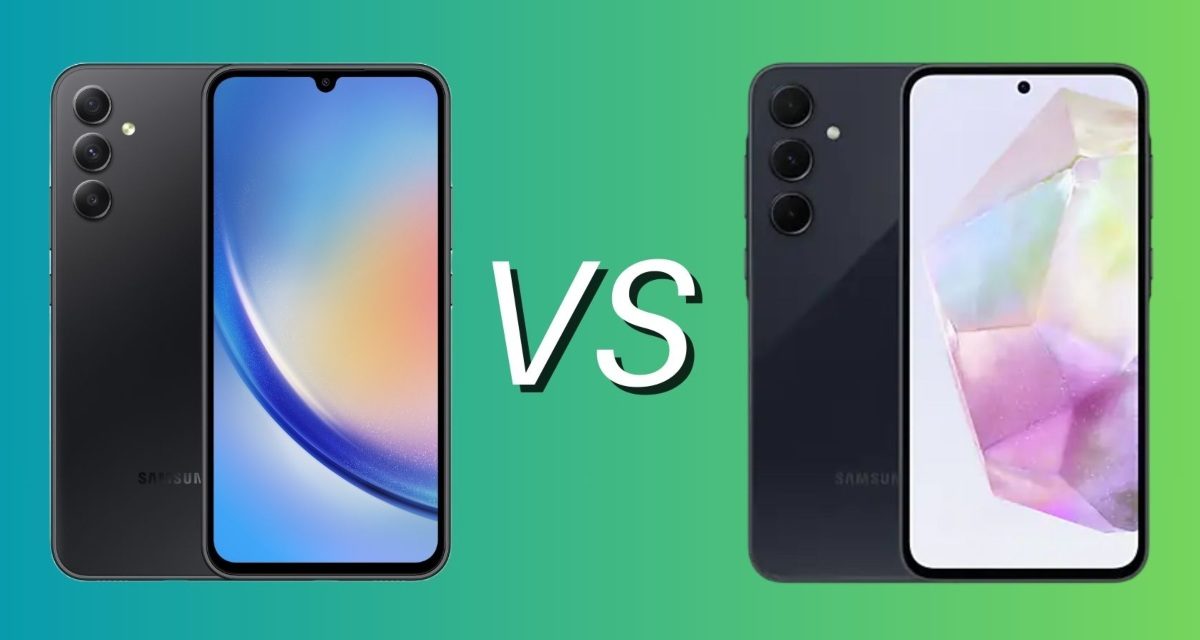 Samsung Galaxy A34 vs A35, diferencias, comparativa, cuál es mejor