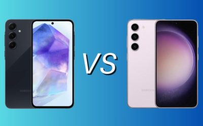 Samsung Galaxy A55 vs S23, diferencias, comparativa, cuál es mejor
