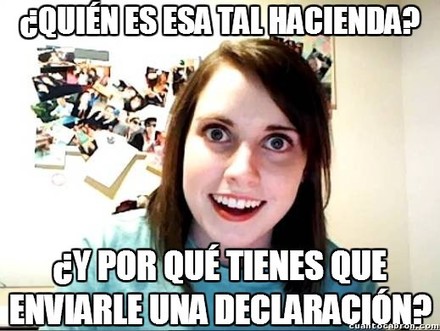 2 memes de la declaracion de la renta 2023