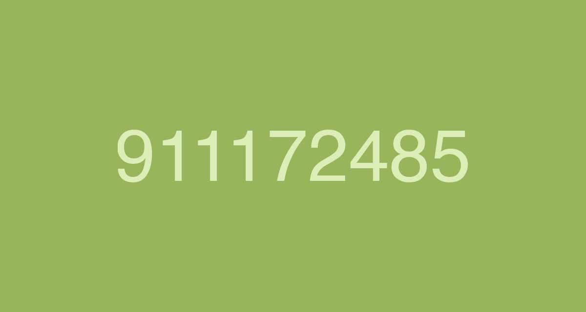 911172485, ha sido denunciado más de 3.500 veces por supuesta estafa