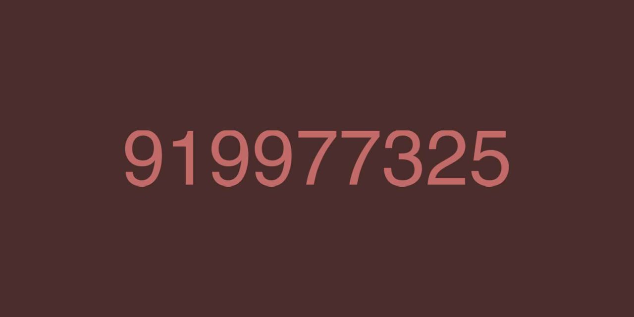 919977325, lo han denunciado cerca de 3.000 personas por intento de estafa