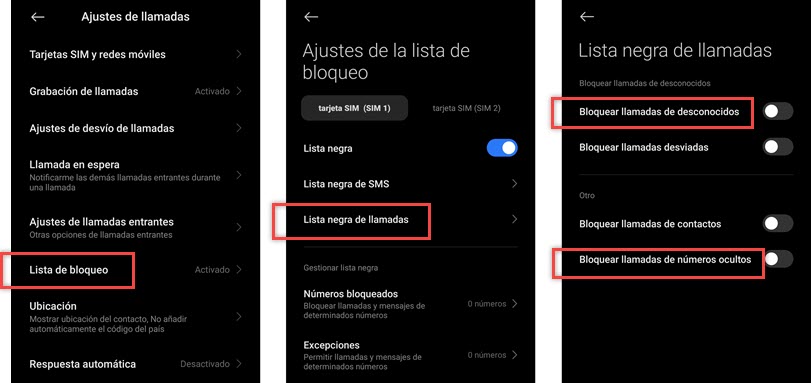 El truco para acabar con las llamadas spam en tu Xiaomi 2