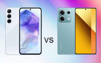 Galaxy A55 vs Redmi Note 13 5G, diferencias, comparativa, cuál es mejor