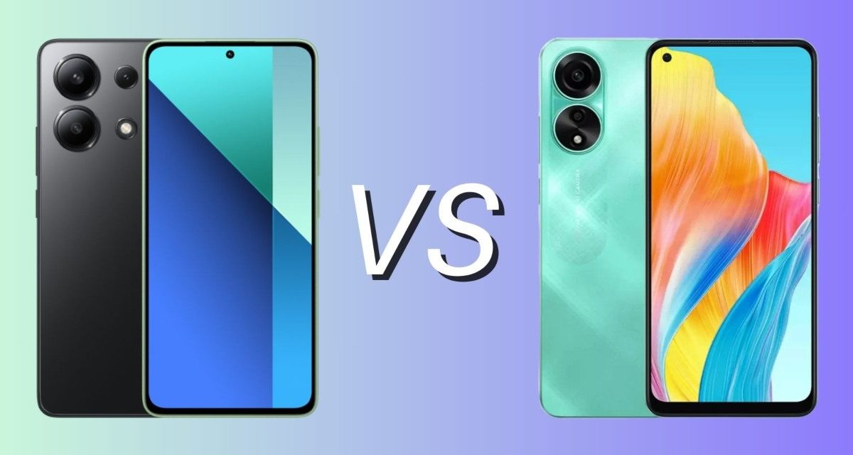Redmi Note 13 vs OPPO A78, diferencias, comparativa, cuál es mejor