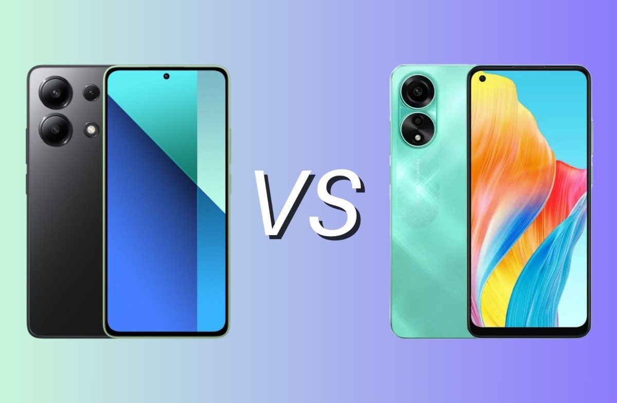 Redmi Note 13 vs OPPO A78, diferencias, comparativa, cuál es mejor