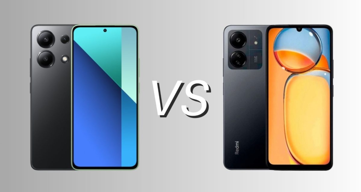 Redmi Note 13 vs Redmi 13C, diferencias, comparativa y cuál es mejor