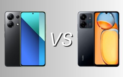 Redmi Note 13 vs Redmi 13C, diferencias, comparativa y cuál es mejor