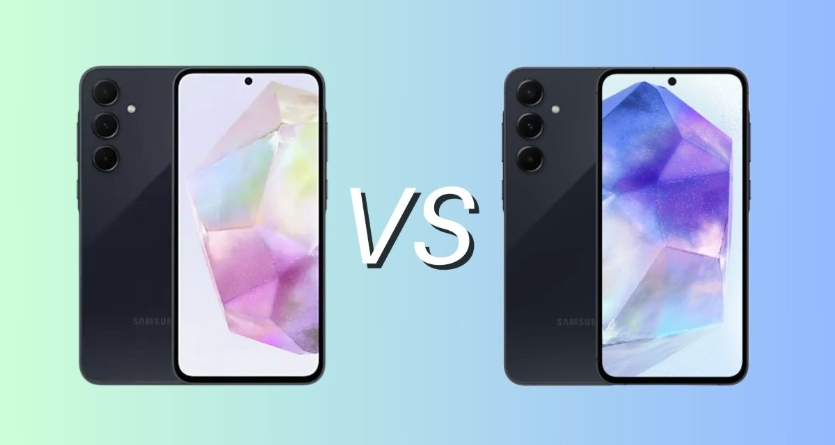 Samsung Galaxy A35 vs A55, diferencias, comparativa, cuál es mejor