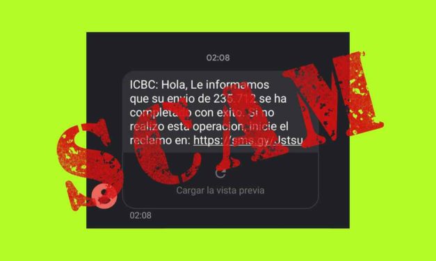 SMS del 23211 y 41411 reclamando transferencias, muchísimo cuidado si lo recibes