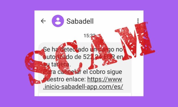 619320313 y 636374095, cuidado con este falso SMS, podrían robar tus tarjetas