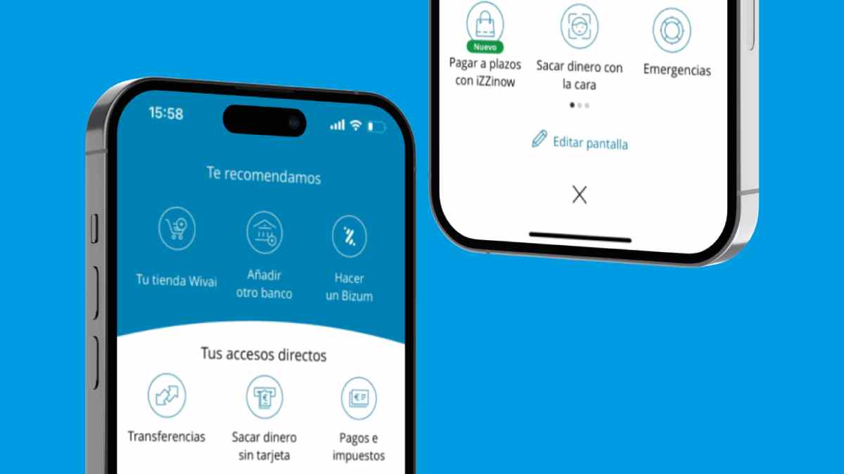 caida caixabank app imagin