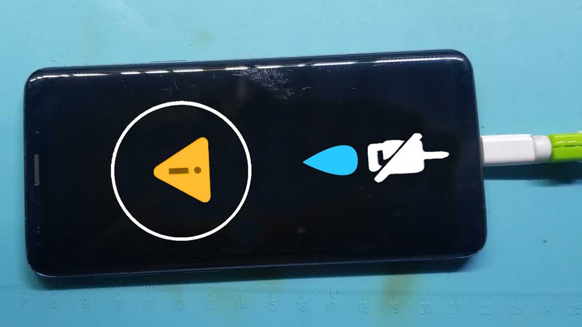 desactivar el sensor de humedad de Samsung