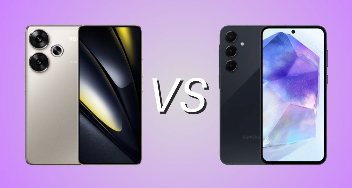 Poco F6 vs Galaxy A55, diferencias, comparativa y cuál es mejor