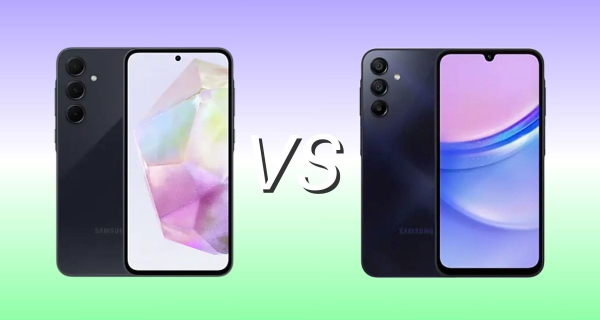 Samsung Galaxy A35 vs A15 4G y 5G, diferencias, comparativa y cuál es mejor